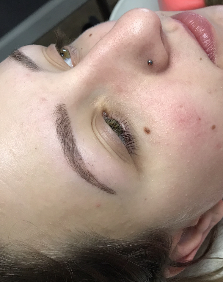 healed microblading