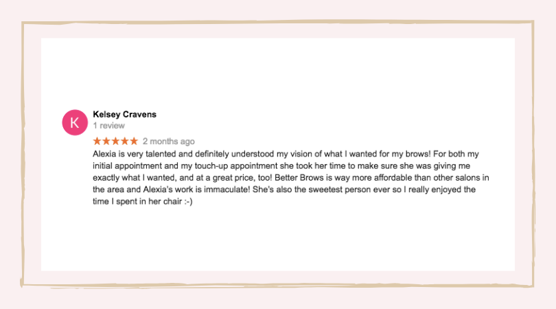 Review from Kelsey Cravens