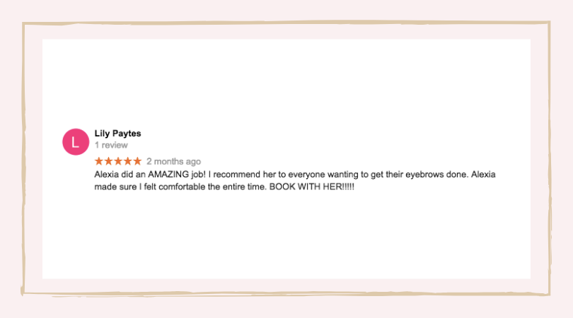 Review from Lily Paytes