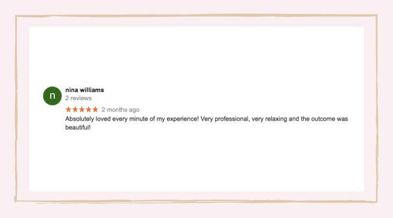 Review from Nina Williams