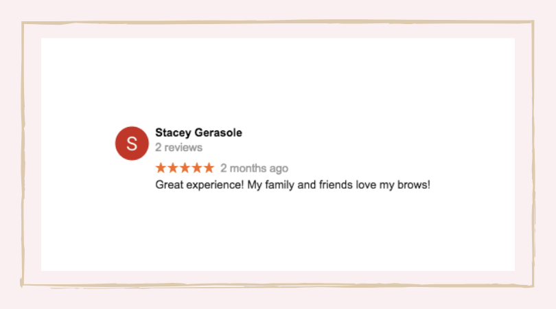 Review from Stacey Gerasole