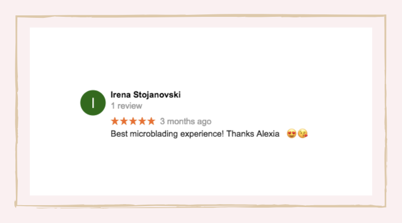 Review from Irena Stojanovski