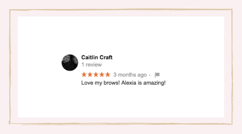 Review from Caitlin Craft