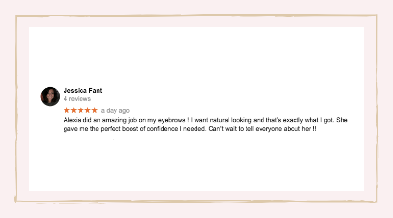 Review from Jessica Fant