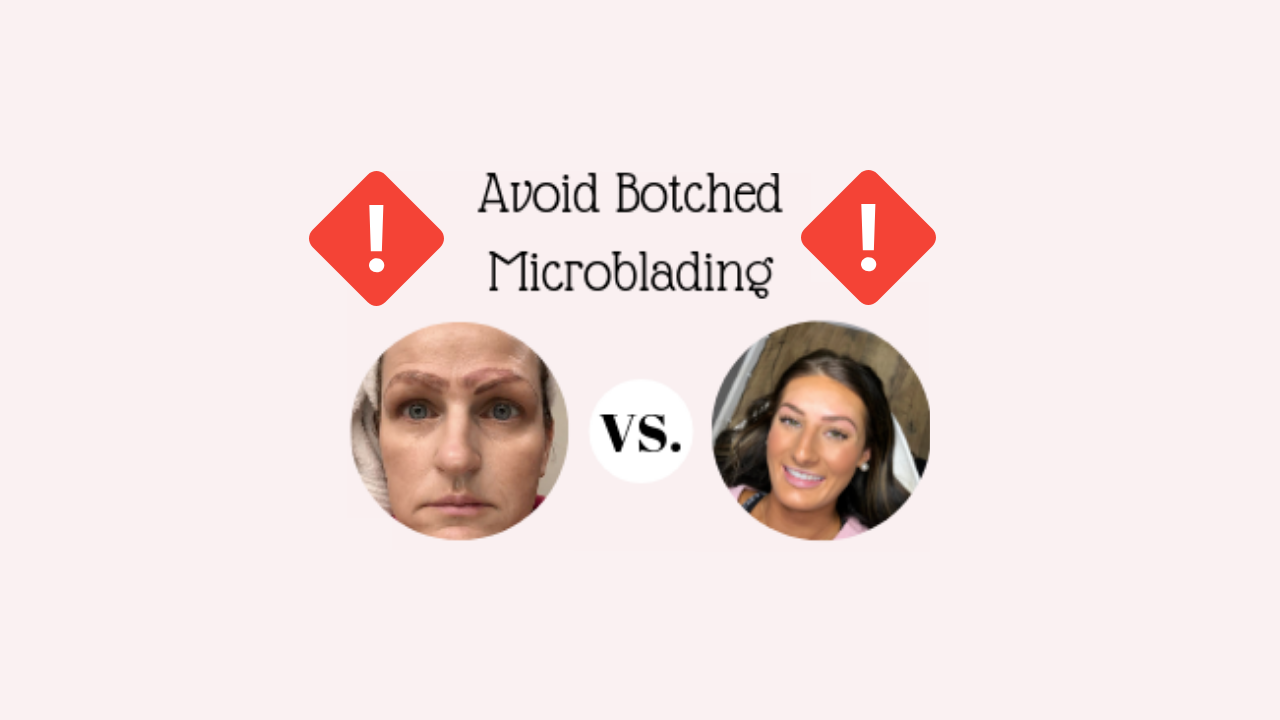 avoid botched microblading by coming to better brows cincinnati