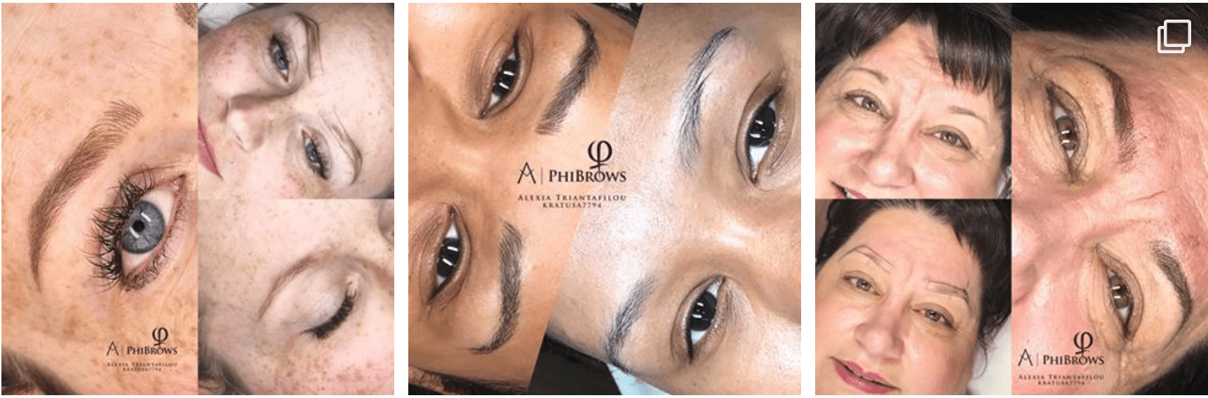 microblading cincinnati portfolio before and after